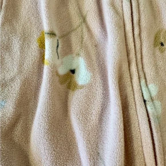 Carter's Pink Floral Little Sister Footie, Size 6M - Picture 4 of 5